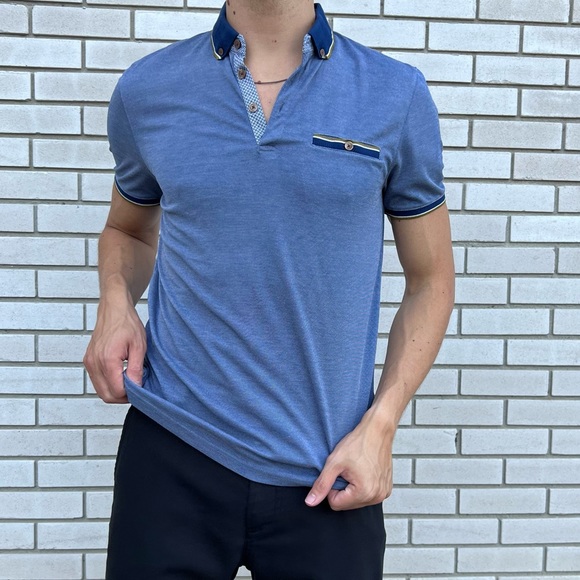 TED BAKER POLO SHIRT - Picture 1 of 2